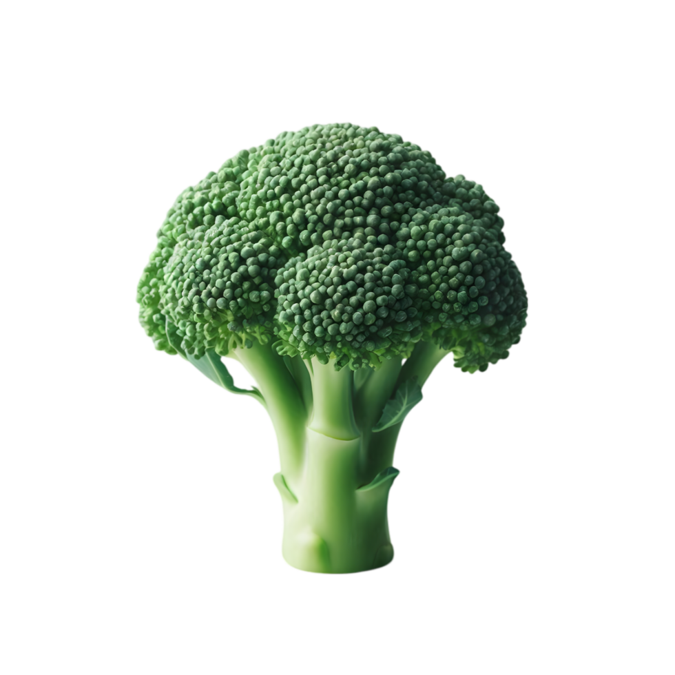 Broccoli isolated from background png