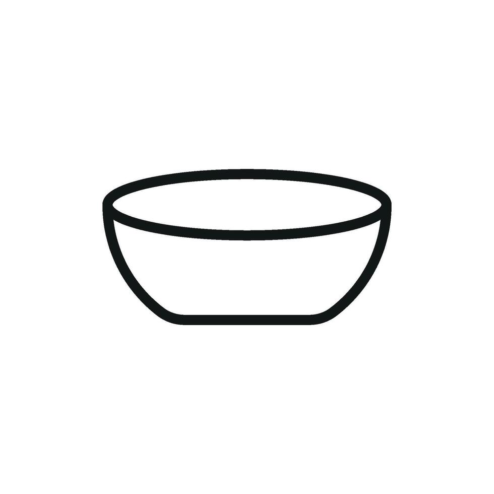 Bowl icon design templates simple and modern vector