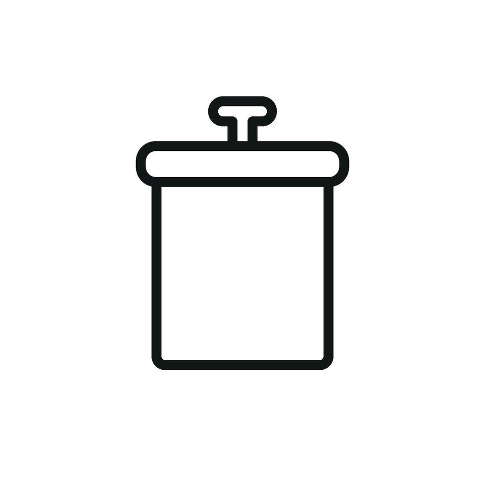 Canister icon design templates simple and modern vector