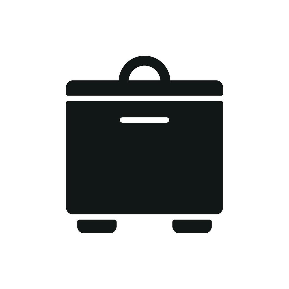 Freezer icon design templates simple and modern vector