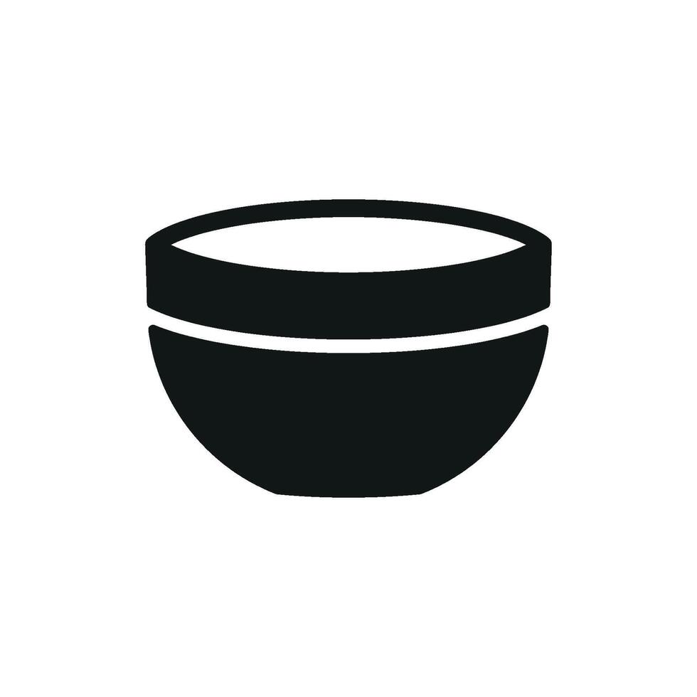 Mixing bowl kitchen icon design templates simple and modern vector