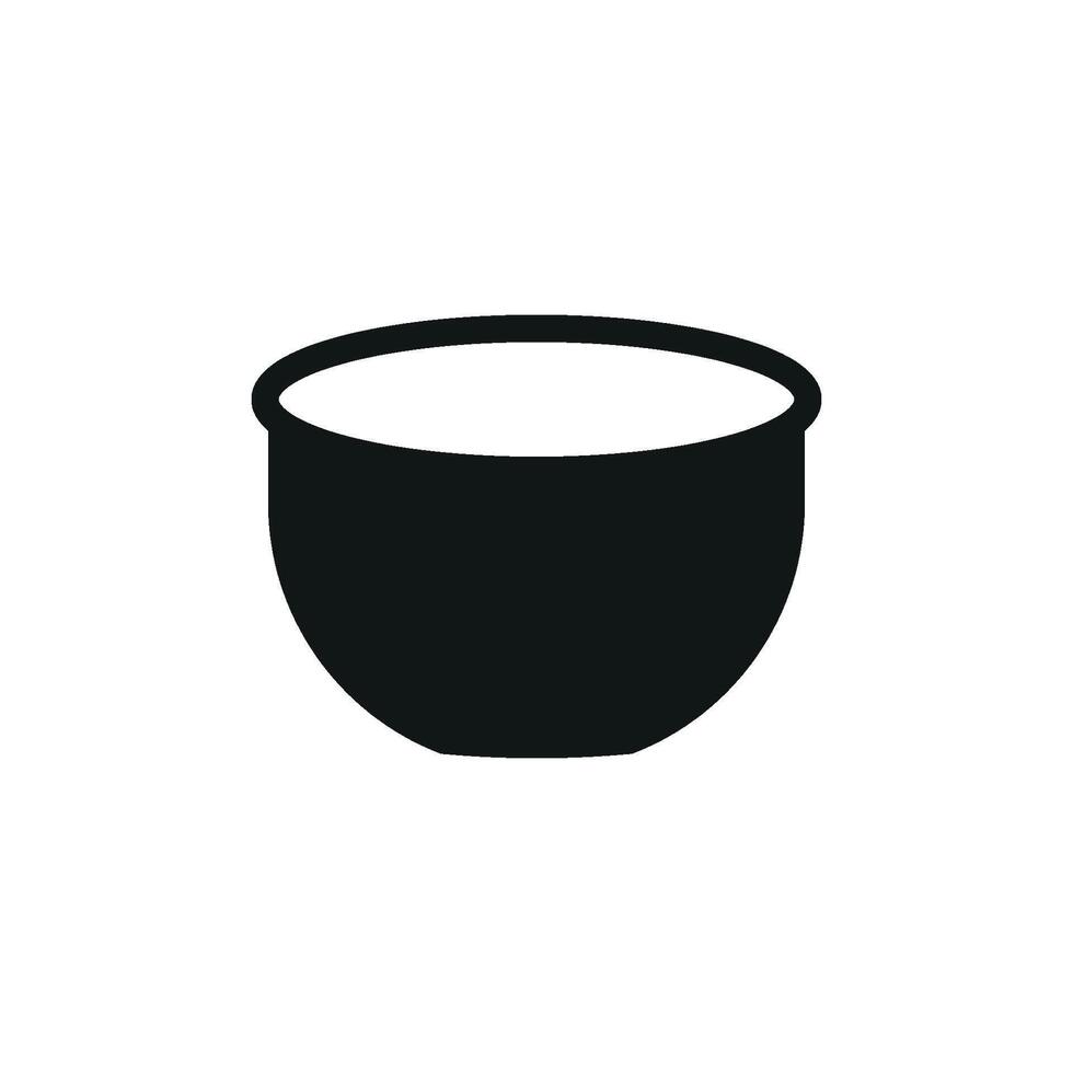 Mixing bowl kitchen icon design templates simple and modern vector