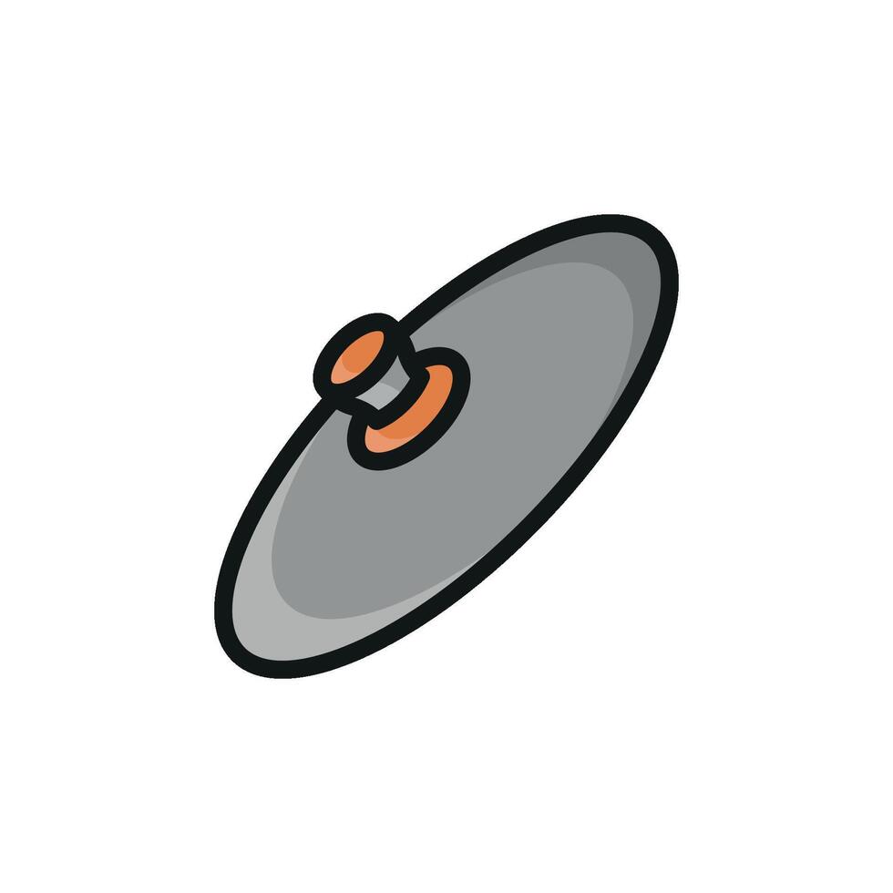 Lid icon kitchen design templates simple and modern vector