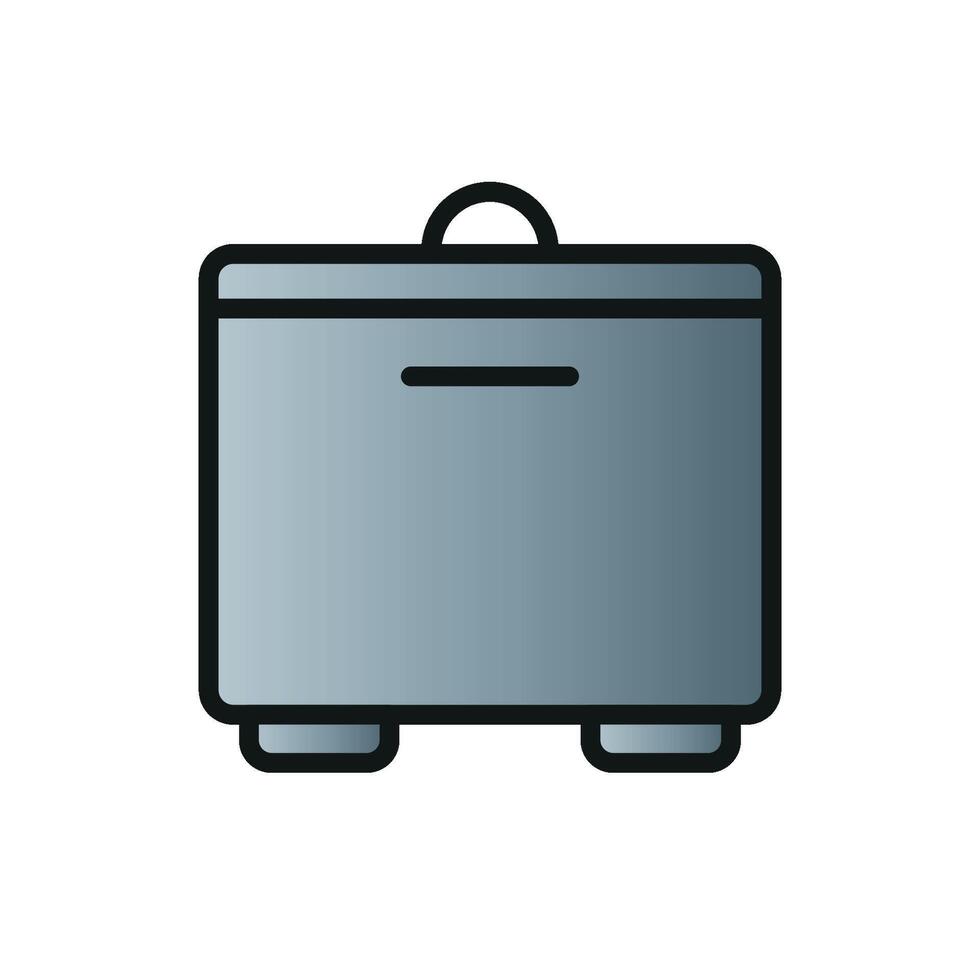 Freezer icon design templates simple and modern vector