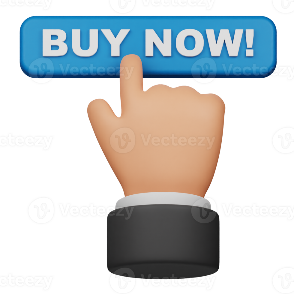 click buy now button 3d icon png