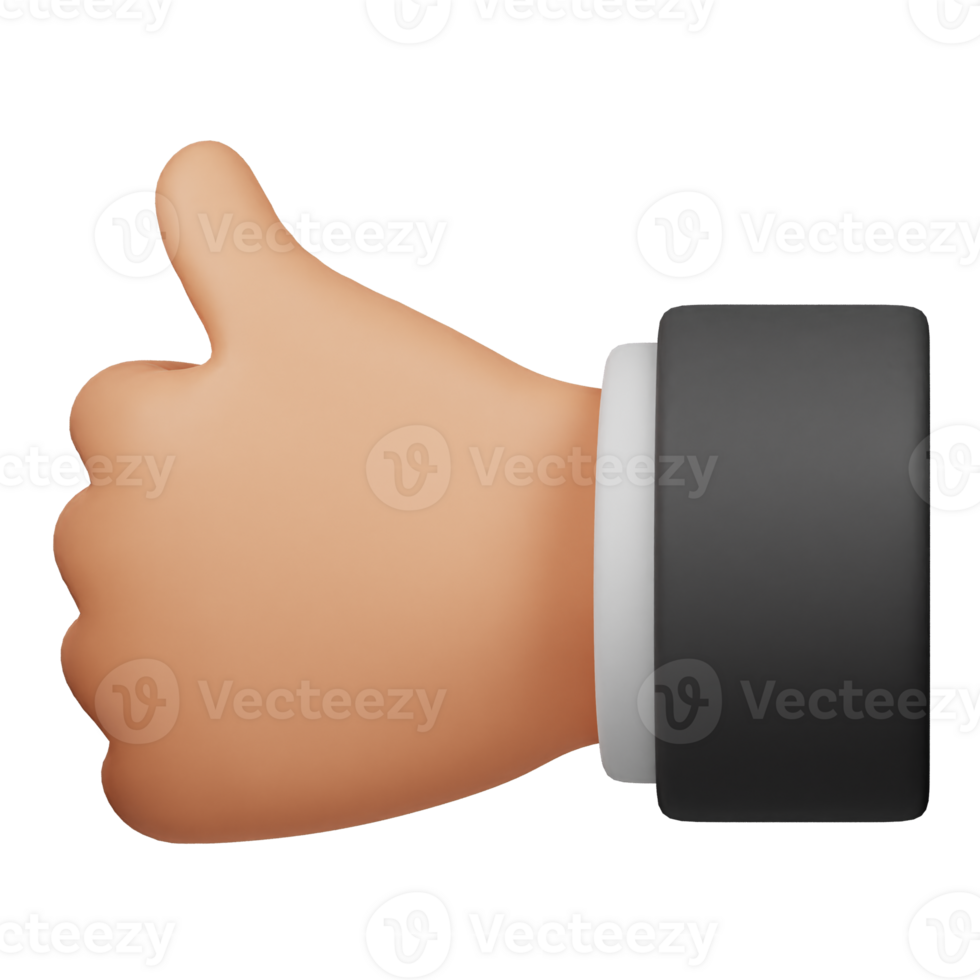 thumbs up 3d icon png