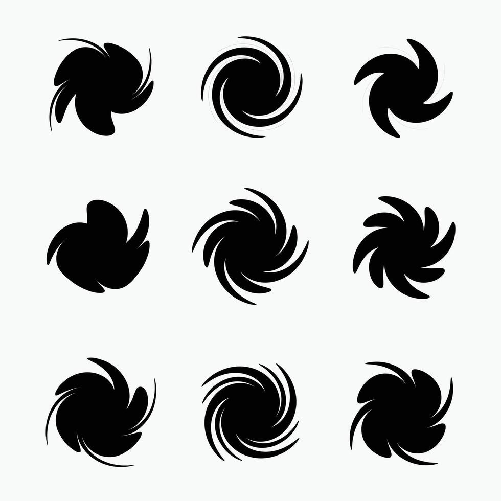 Abstract Spiral Icon vector
