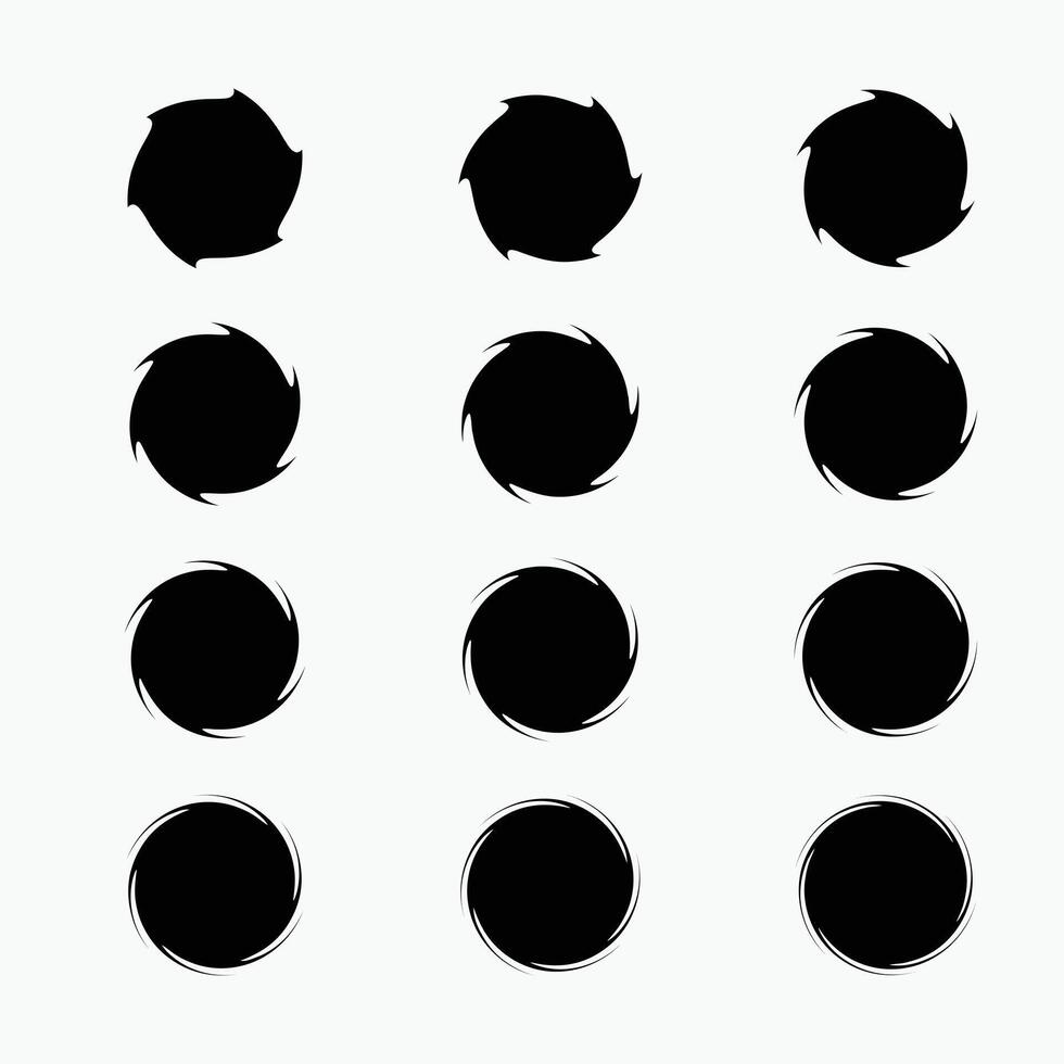 Abstract Spiral Shape vector