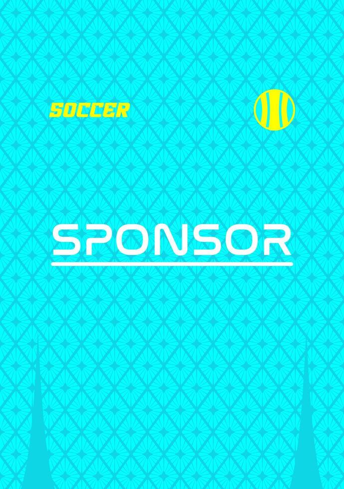 Jersey design template highquality vector