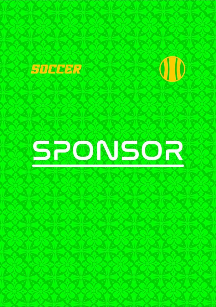 Jersey design template highquality soccer vector
