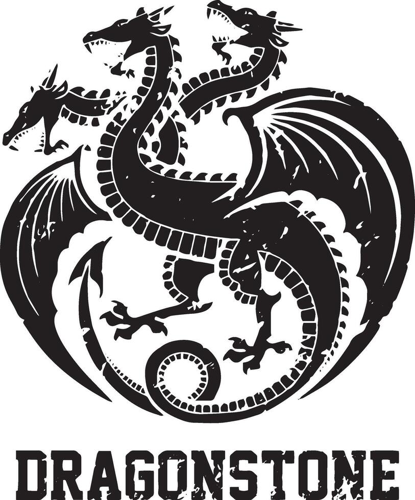 Dragonstone Targaryen School vector