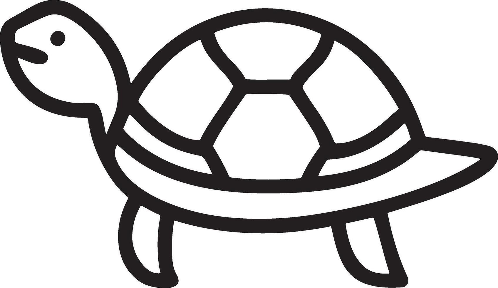 black turtle graphics silhouette illustration design vector
