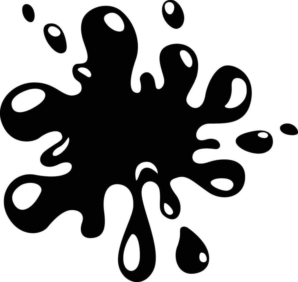 water splash symbol design illustration vector