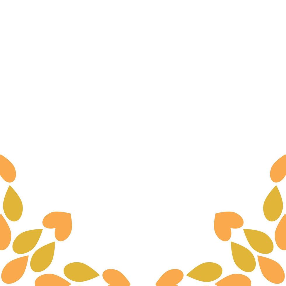 flower petal decoration design vector