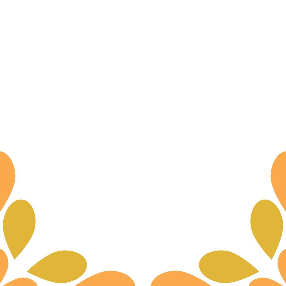 flower petal decoration design vector
