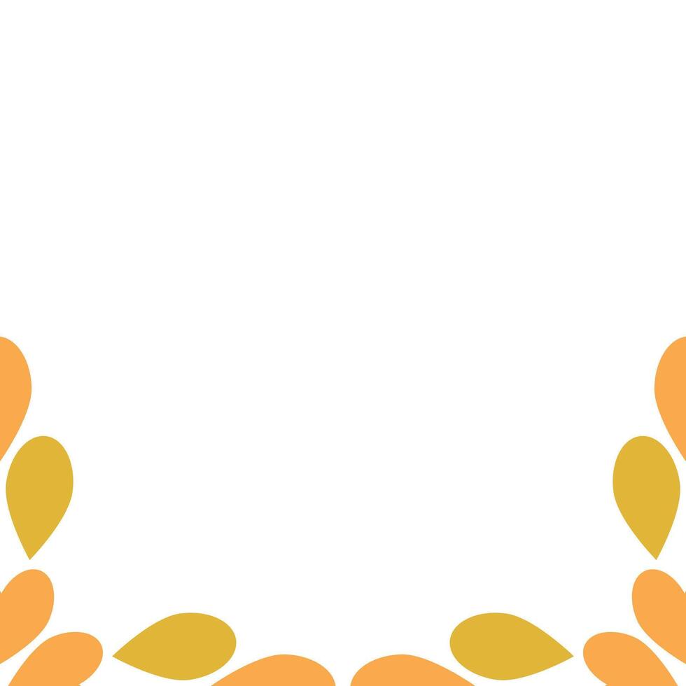 flower petal decoration design vector