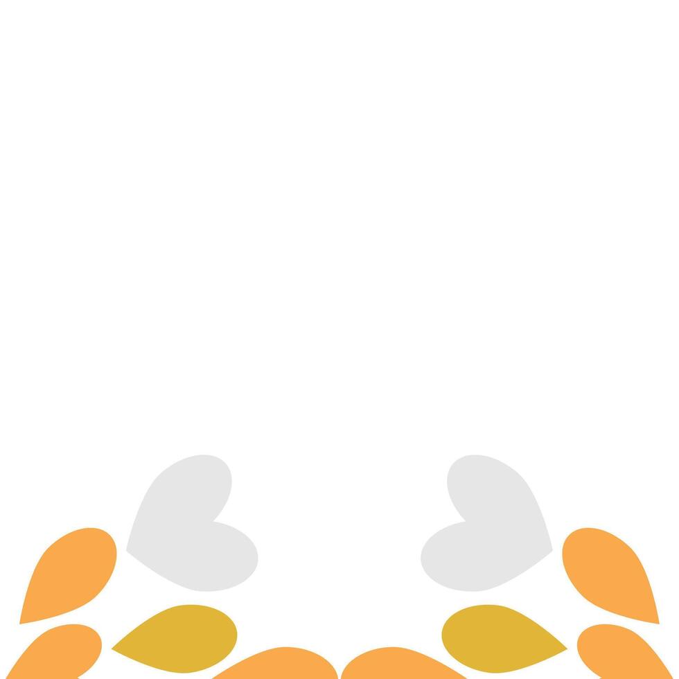 flower petal decoration design vector