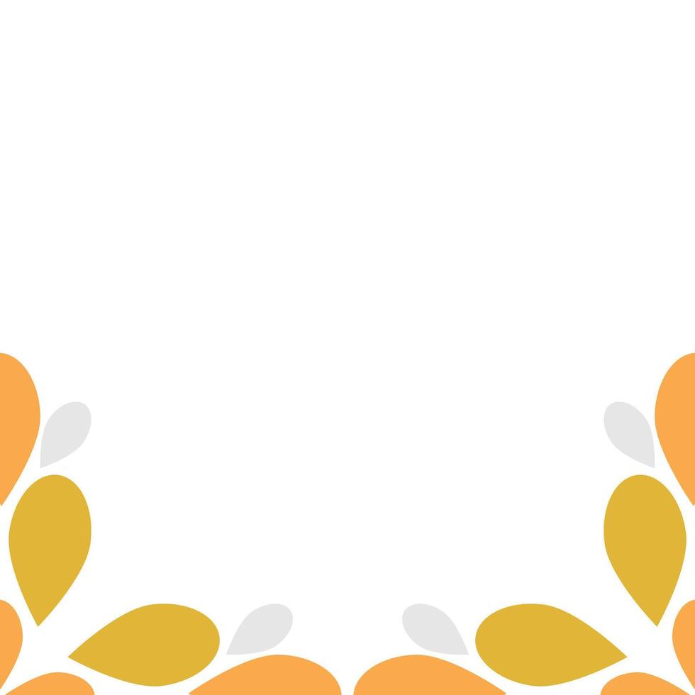 flower petal decoration design vector