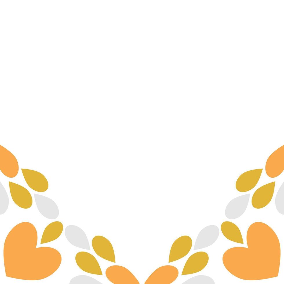 flower petal decoration design vector