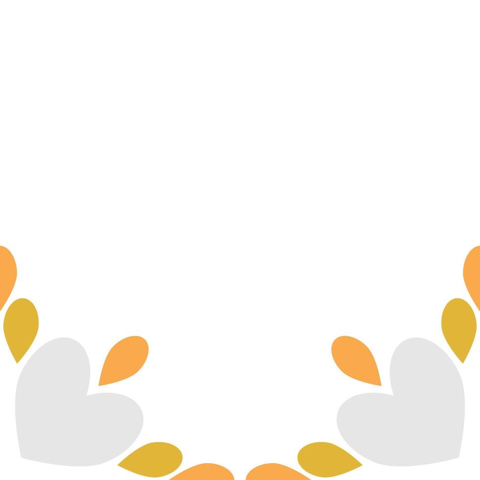 flower petal decoration design vector