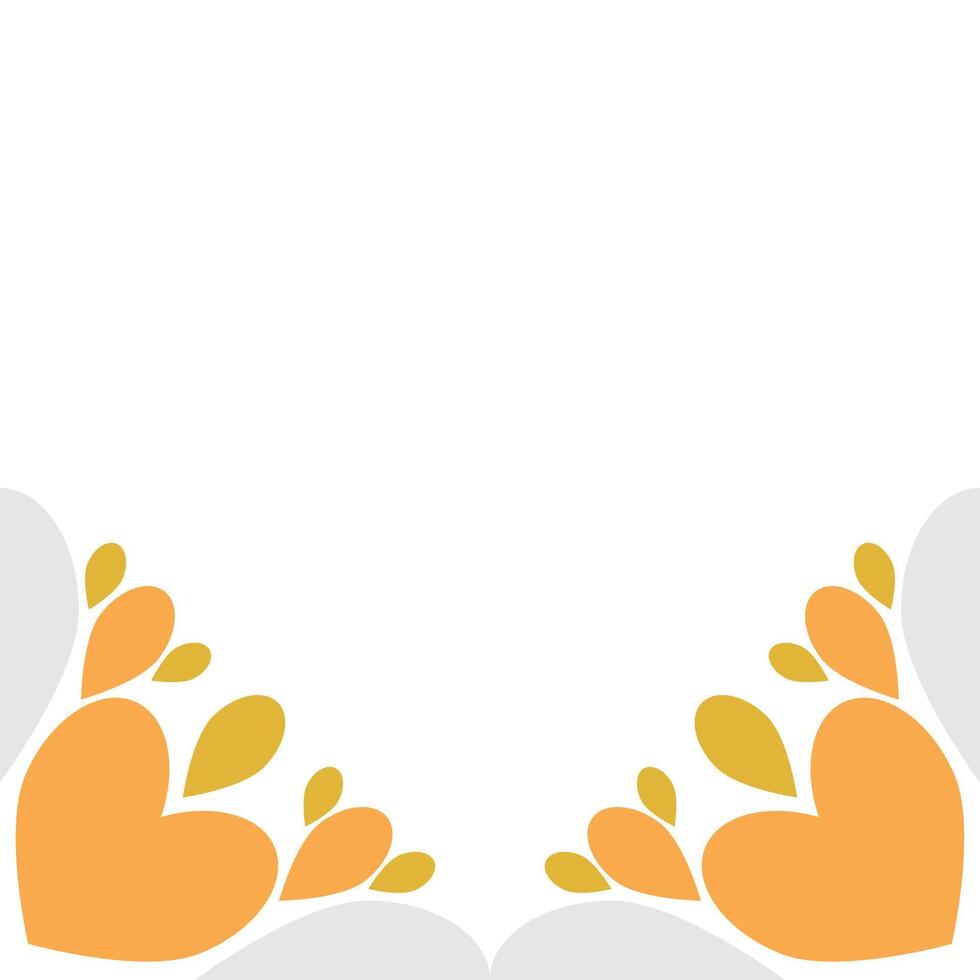 flower petal decoration design vector