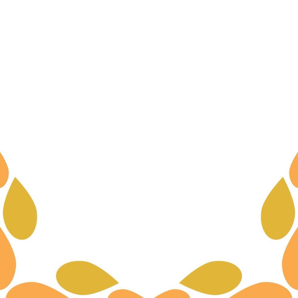 flower petal decoration design vector