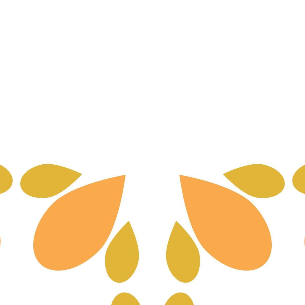 flower petal decoration design vector