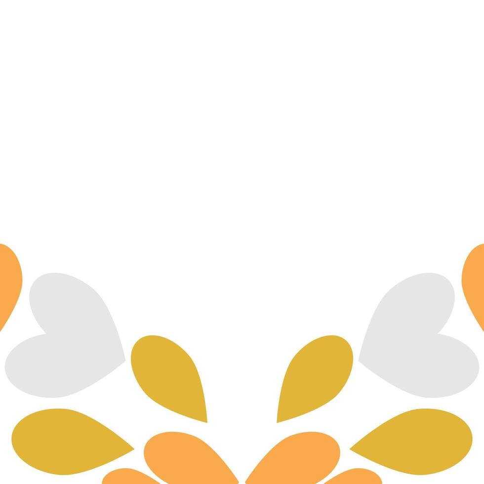 flower petal decoration design vector
