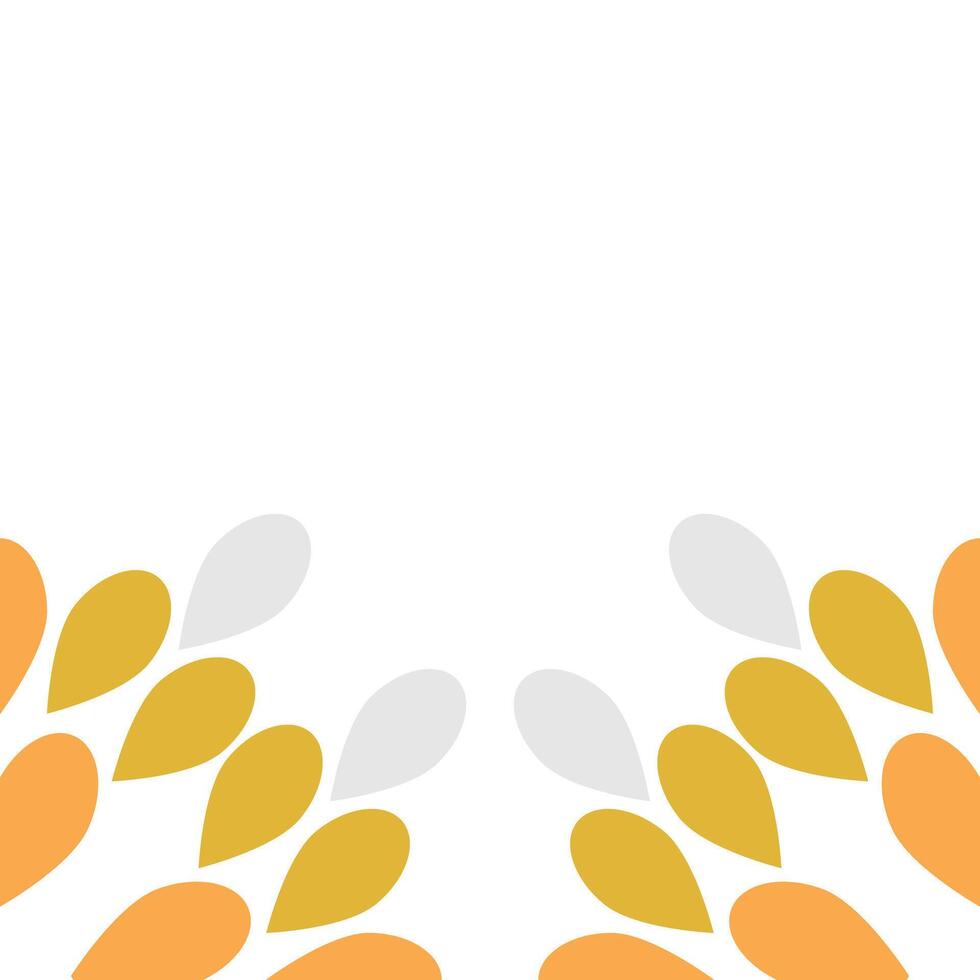 flower petal decoration design vector