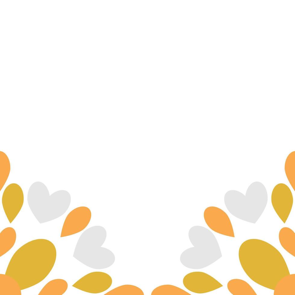 flower petal decoration design vector