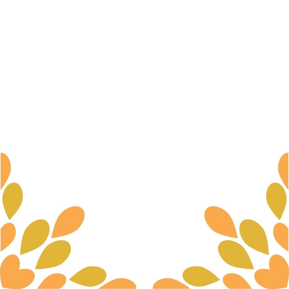 flower petal decoration design vector