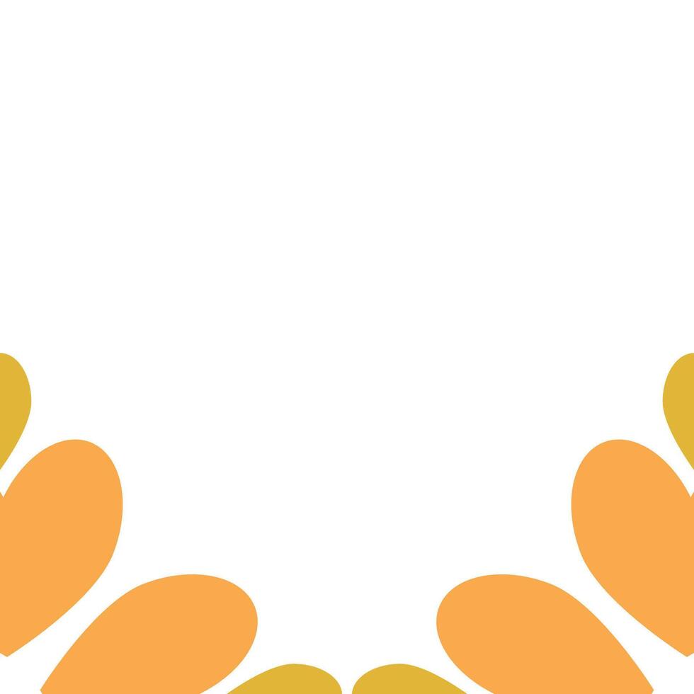 flower petal decoration design vector