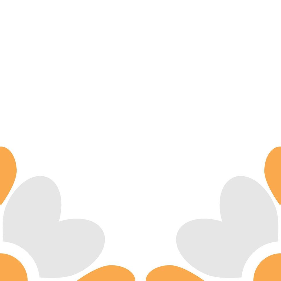 flower petal decoration design vector