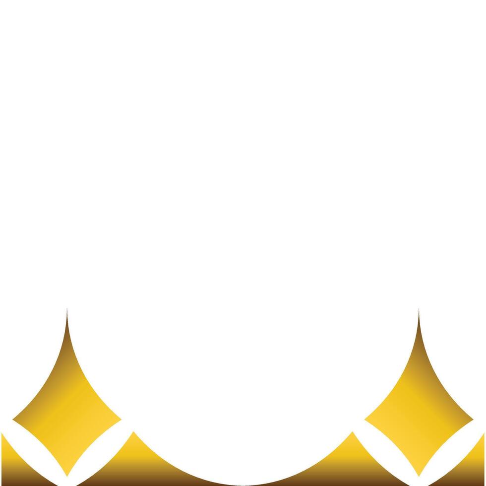 luxury golden floral ornament design vector