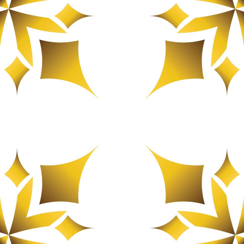 Luxury golden geometry frame design vector