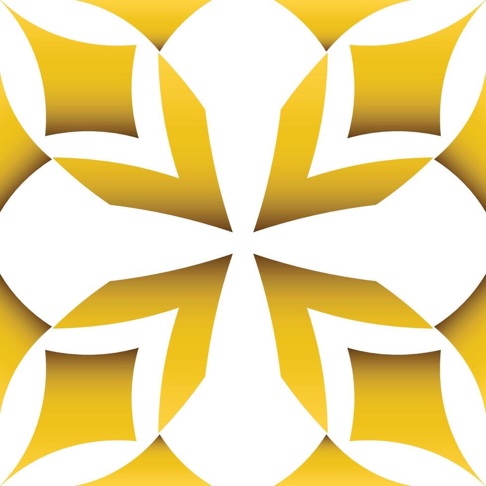 golden geometry frame design vector