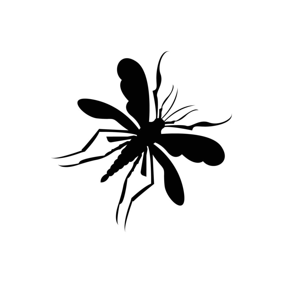 Mosquito icon or logo design isolated sign symbol illustration. A collection of high quality black line style icons vector