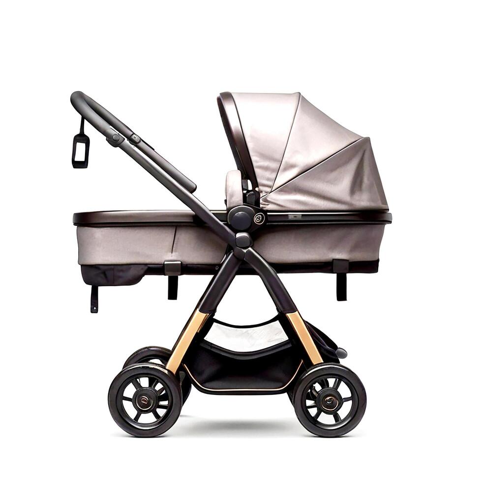 Child's pram with seat attachment, Baby Carriage photo