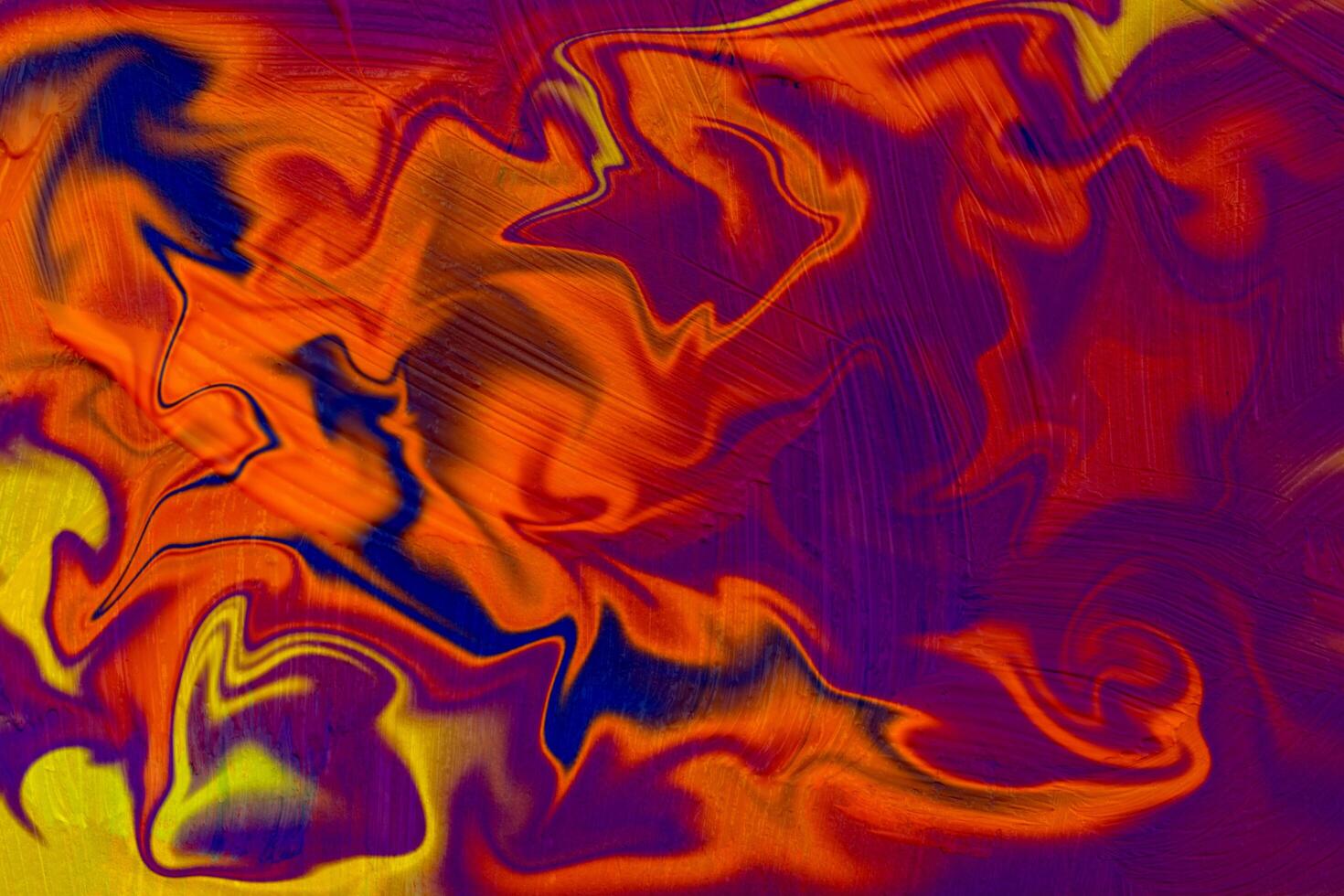 Vibrant liquify background with painting texture effect photo