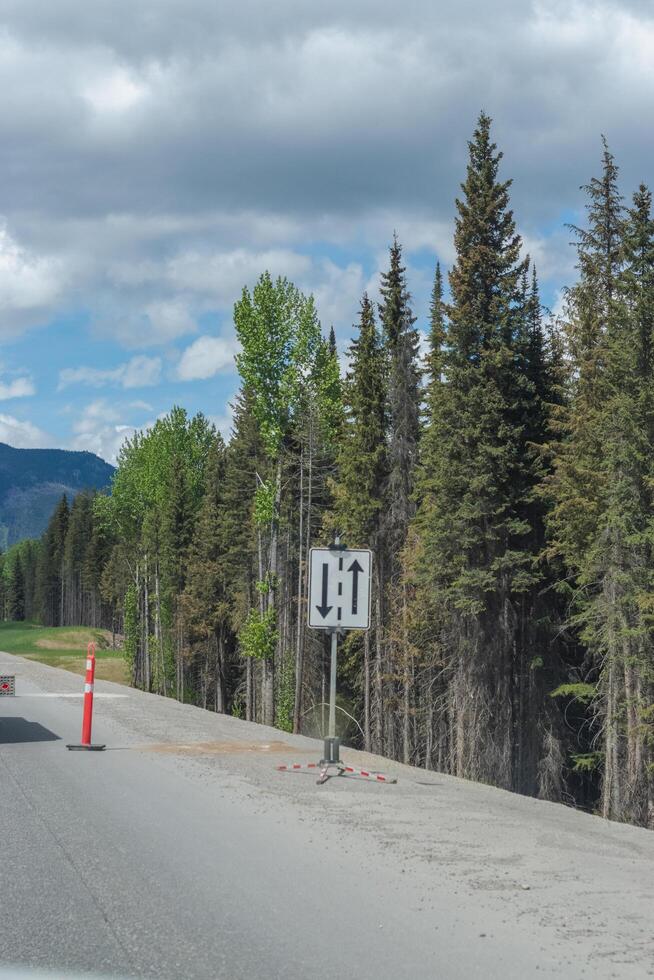 summer highway construction photo