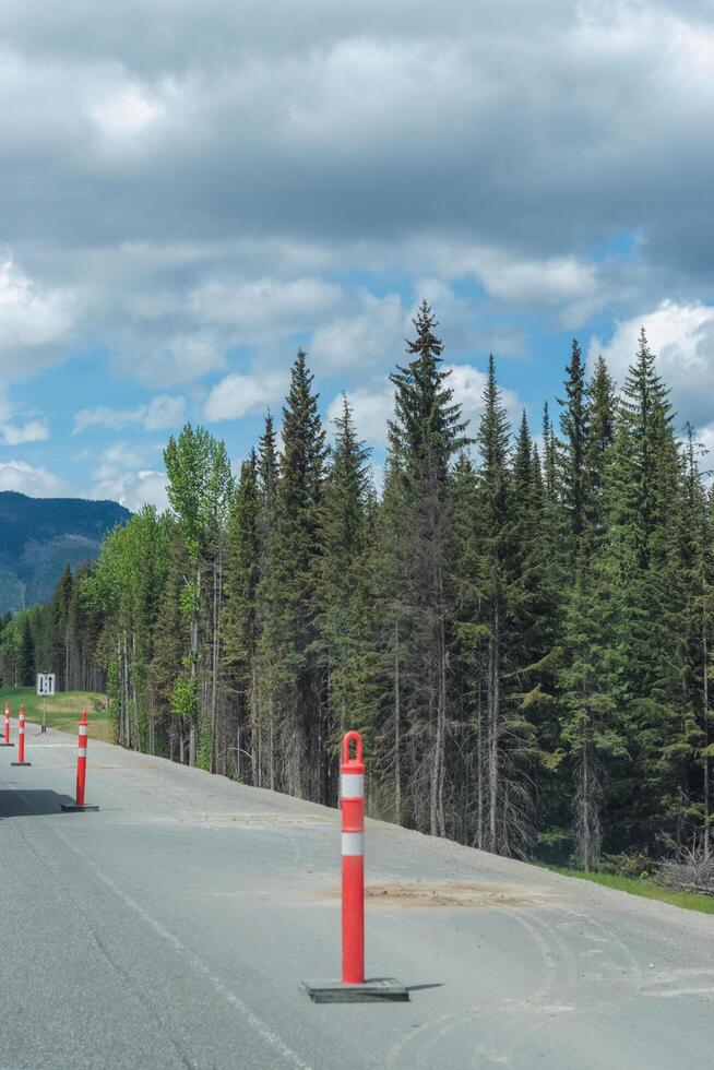 summer highway construction photo