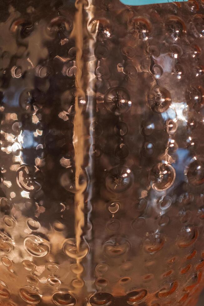 rosy glass texture photo