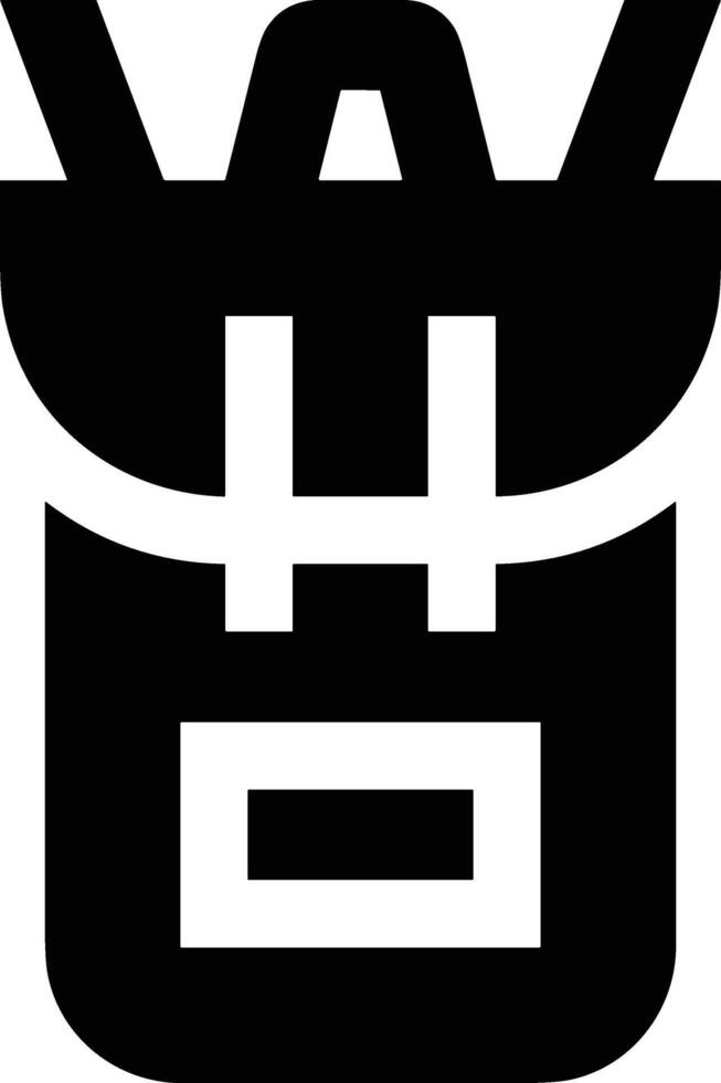 Bag icon symbol image vector