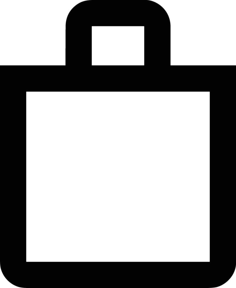 Bag icon symbol image vector