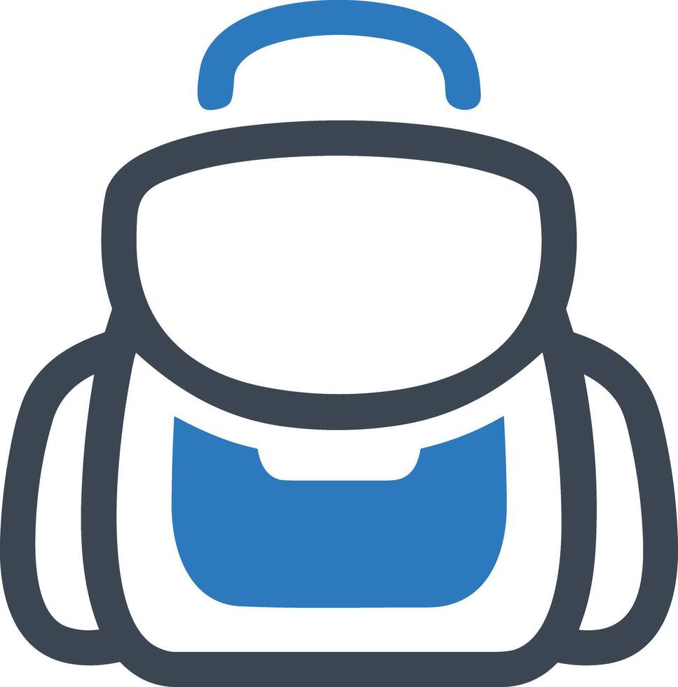 Bag icon symbol image vector