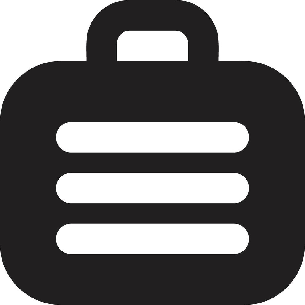 Bag icon symbol image vector