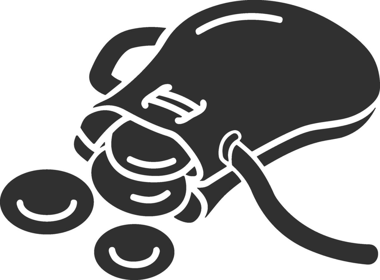 Bag icon symbol image vector