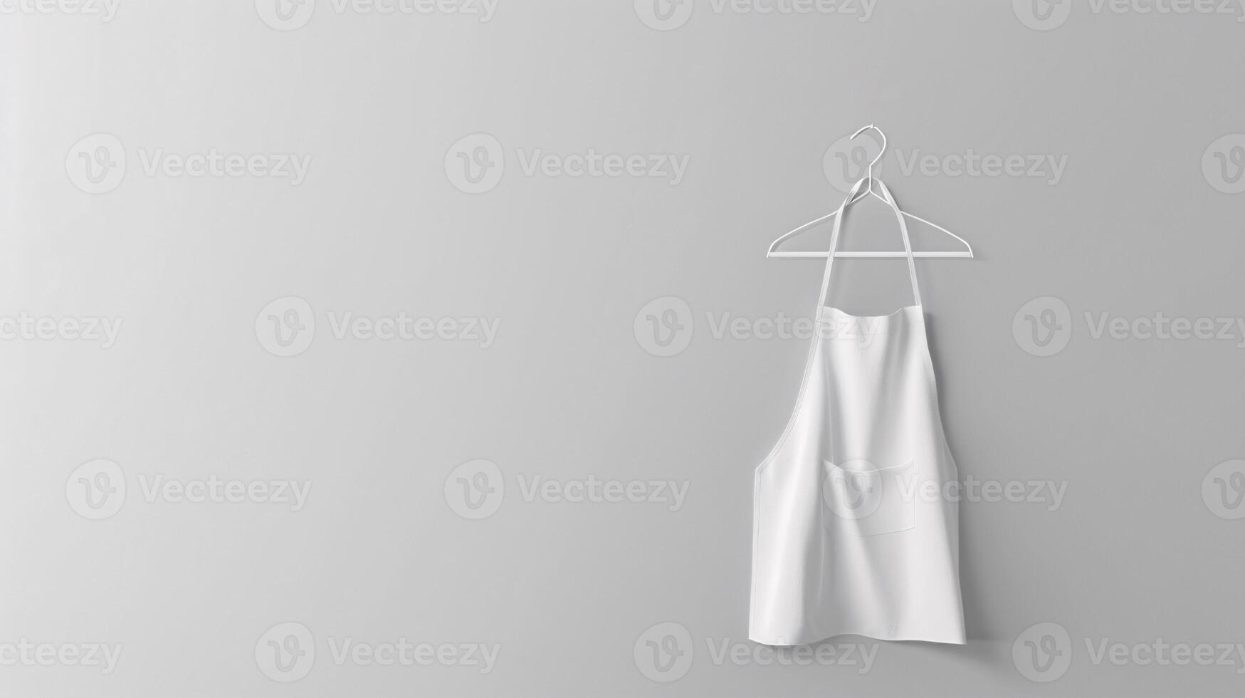 Apron mockup for branding and marketing photo