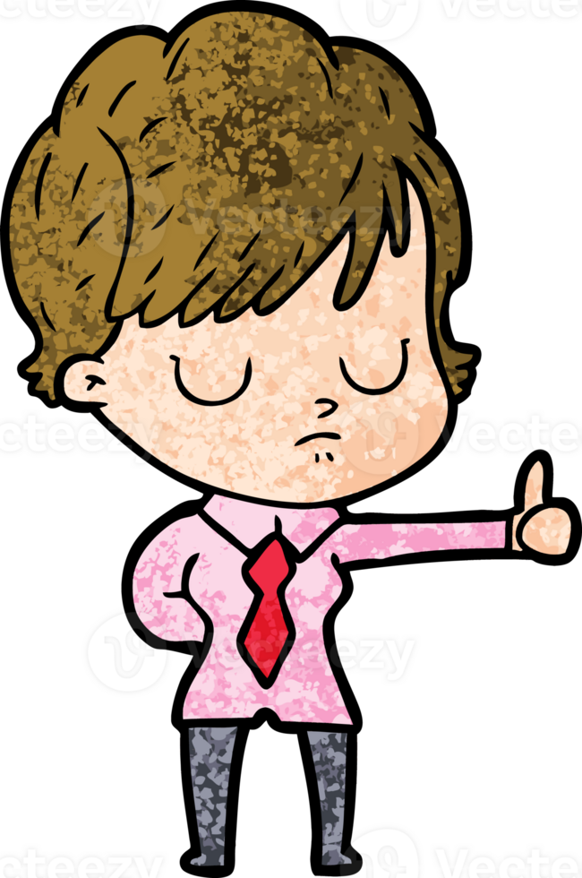 cartoon woman drawing png