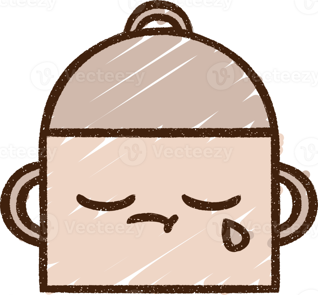 a cartoon face with a sad expression png